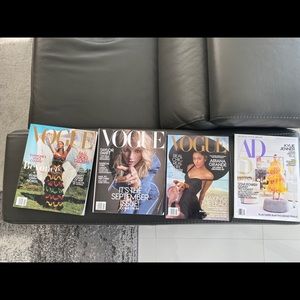 VOGUE and ARCHITECTURAL DIGEST-magazines
